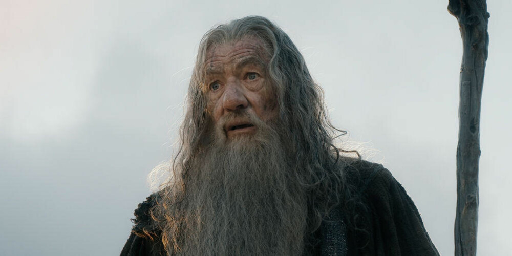 Sir Ian McKellen svikter ikke som Gandalv. Sir Ian McKellen svikter ikke som Gandalv.