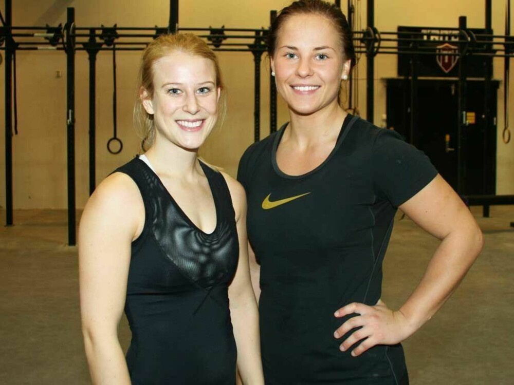 Hilde (til venstre) og Sandra er Crossfit-frelst. Hilde (til venstre) og Sandra er Crossfit-frelst.