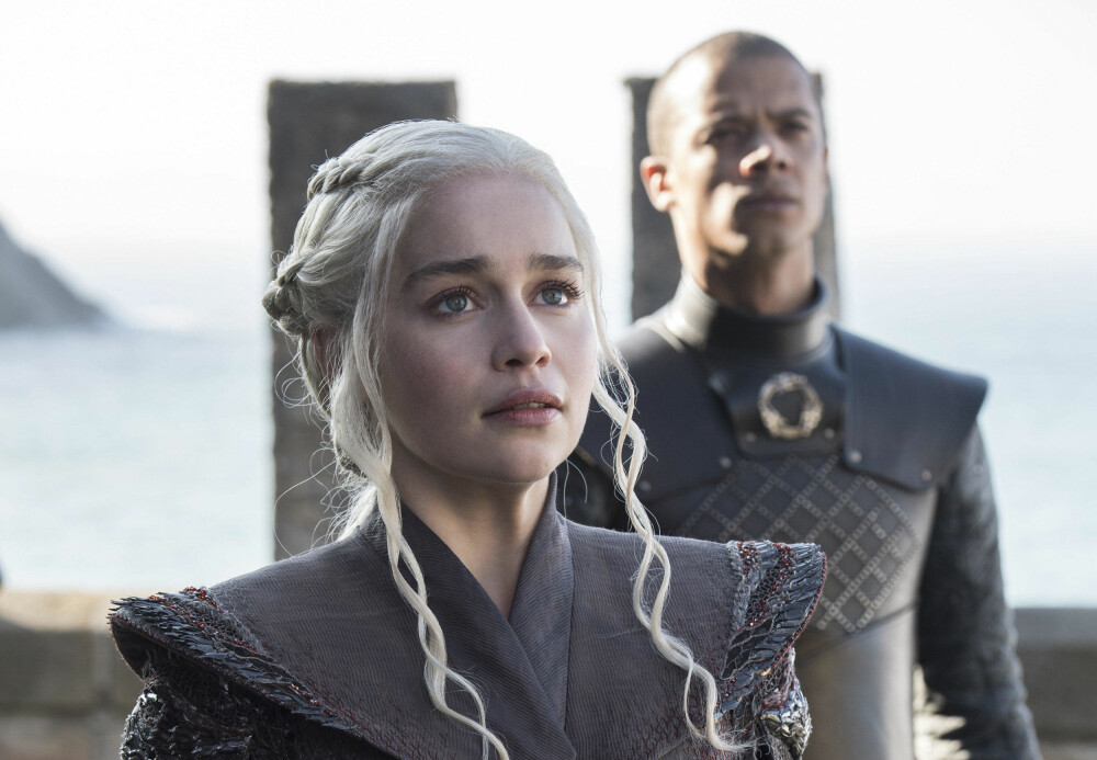 GAME OF THRONES: Emilia Clarke i rollen som Daenerys Targaryen i Game of Thrones. GAME OF THRONES: Emilia Clarke i rollen som Daenerys Targaryen i Game of Thrones.