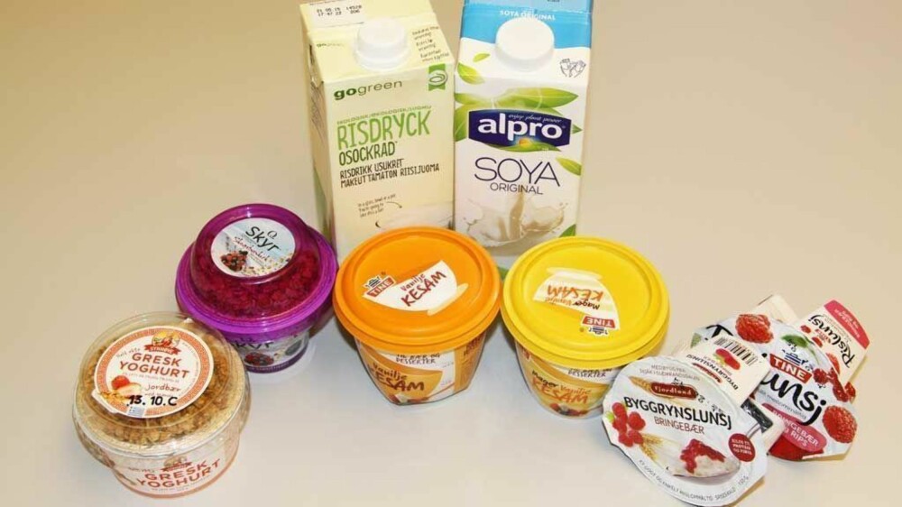 Risdrikk eller soyadrikk? Gresk yoghurt eller skyr? Rislunsj eller Byggrynslunsj? Og bør du velge Mager kesam framfor originalen? Risdrikk eller soyadrikk? Gresk yoghurt eller skyr? Rislunsj eller Byggrynslunsj? Og bør du velge Mager kesam framfor originalen?