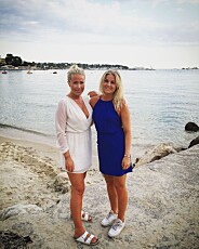 SØSTRE: Thea har fått mye støtte av familien. Her er hun med søsteren Tonje. SØSTRE: Thea har fått mye støtte av familien. Her er hun med søsteren Tonje.