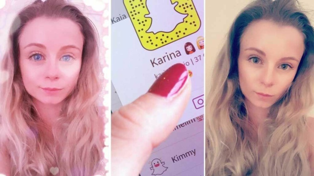 ROCKSTARCHARLIE: Her illustrert med to ulike beautyfiltre fra Snapchat. ROCKSTARCHARLIE: Her illustrert med to ulike beautyfiltre fra Snapchat.