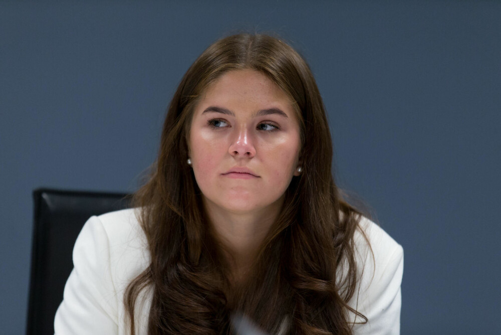Hanna Visnes, ungdomsambassadør i Plan Norge. Hanna Visnes, ungdomsambassadør i Plan Norge.