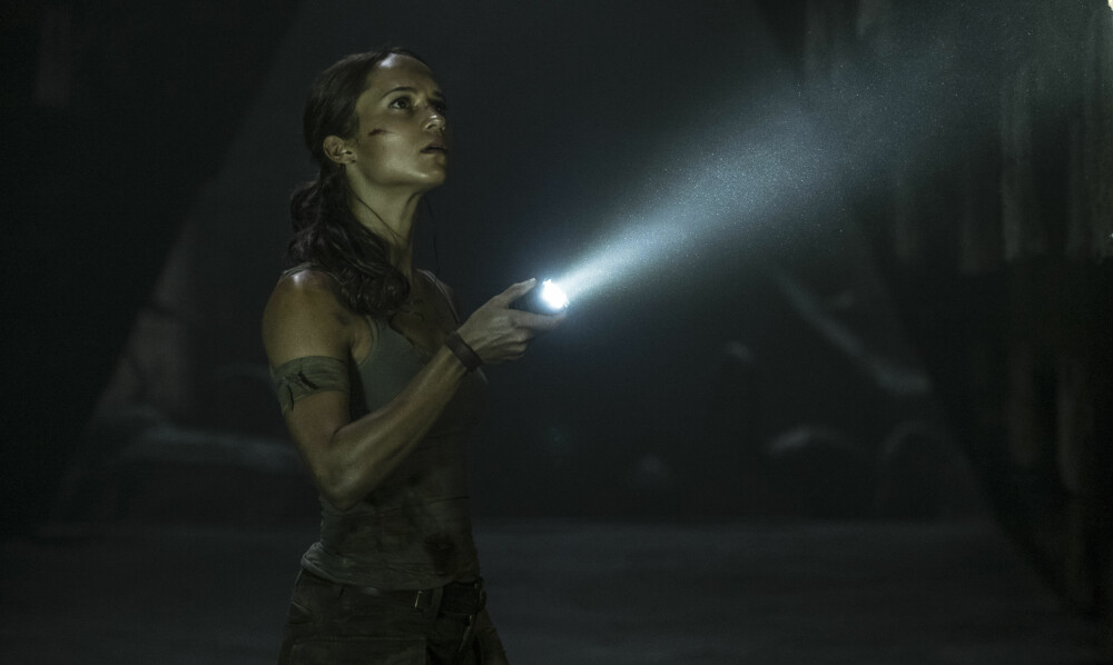 Alicia Vikander som Lara Croft i Tomb Raider. Alicia Vikander som Lara Croft i Tomb Raider.