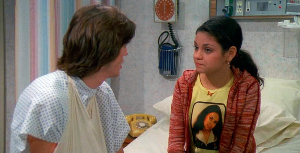Mila Kunis var bare 14 år da hun fikk rollen som Jackie i That '70s Show. Mila Kunis var bare 14 år da hun fikk rollen som Jackie i That '70s Show.