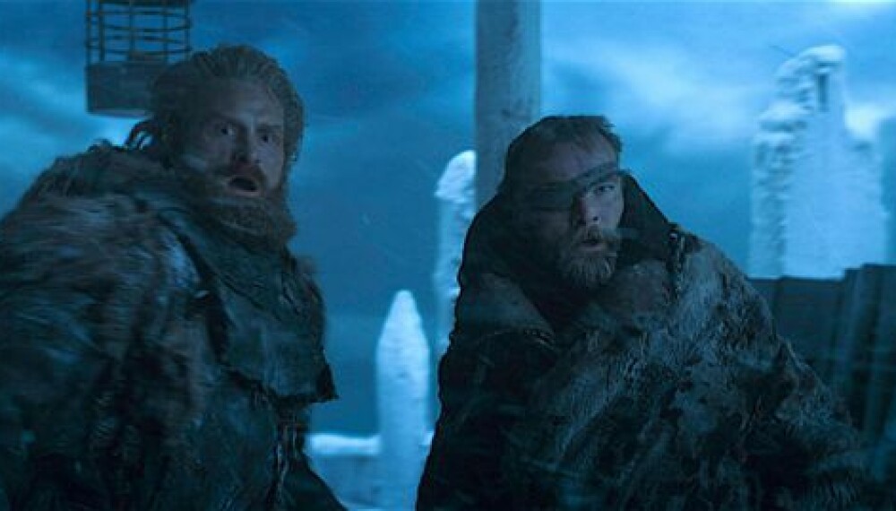 Tormund og Beric i siste episode av sesong sju av Game of Thrones. Tormund og Beric i siste episode av sesong sju av Game of Thrones.