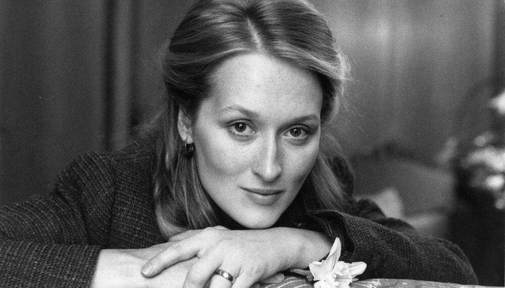 VAKKER: En
ung Meryl
Streep tok
Hollywood
med storm
med sitt lange
blonde hår og
vakre ansikt
på midten av
1970-tallet. VAKKER: En
ung Meryl
Streep tok
Hollywood
med storm
med sitt lange
blonde hår og
vakre ansikt
på midten av
1970-tallet.
