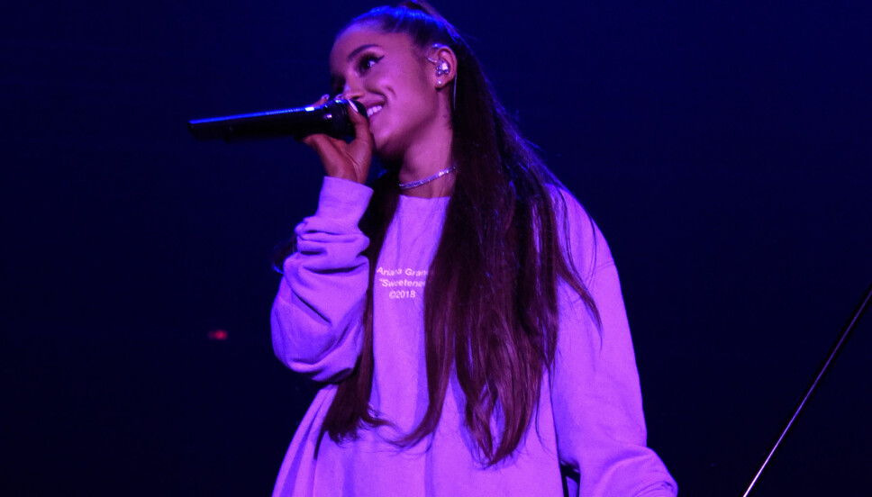 Elsker fansen: Ariana Grande gav alt for fansen på en konsert i LA i helgen. Elsker fansen: Ariana Grande gav alt for fansen på en konsert i LA i helgen.