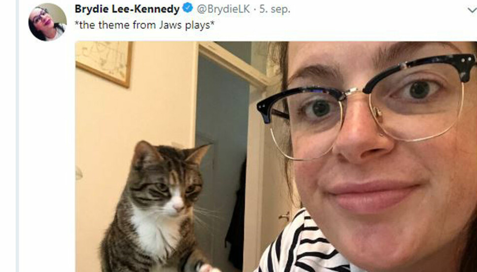 Ble nektet siste bussete: Da tok Brydie affære. Ble nektet siste bussete: Da tok Brydie affære.