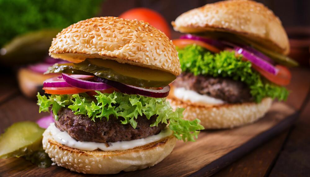 BURGERLYKKE: Små tårn med mye greier. BURGERLYKKE: Små tårn med mye greier.