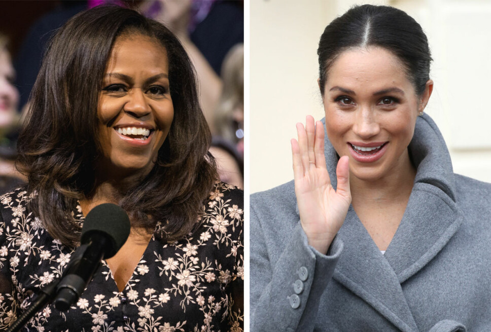 ERFARING: Michelle Obama
bruker sin erfaring fra tiden
som USAs førstedame når
hun gir gode og velmenende
råd til hertuginne Meghan. ERFARING: Michelle Obama
bruker sin erfaring fra tiden
som USAs førstedame når
hun gir gode og velmenende
råd til hertuginne Meghan.