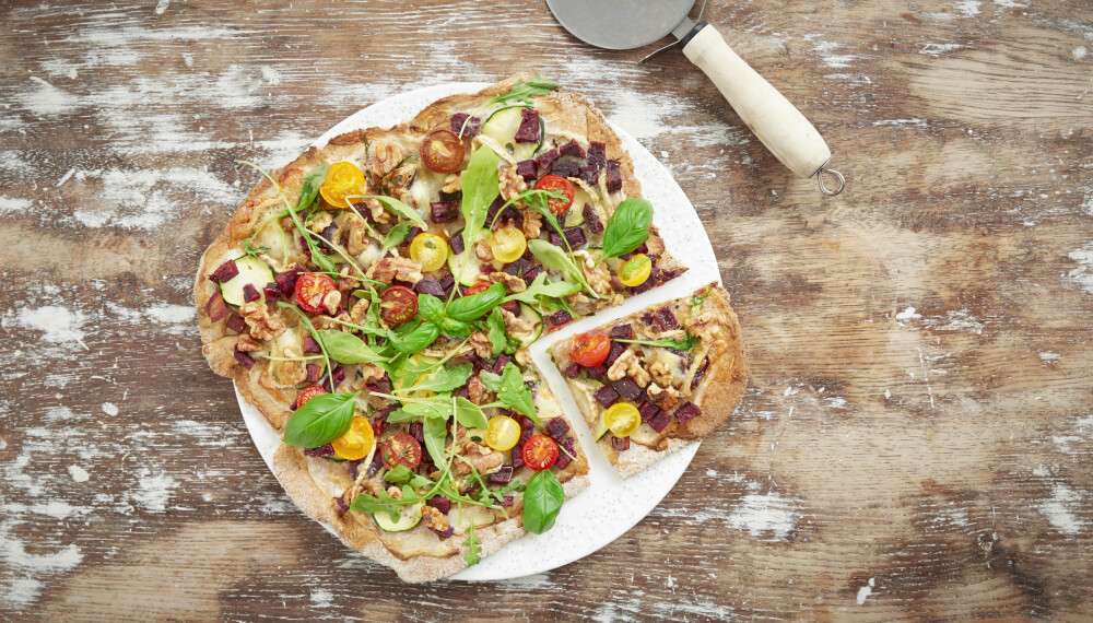 Grov veggiepizza Grov veggiepizza