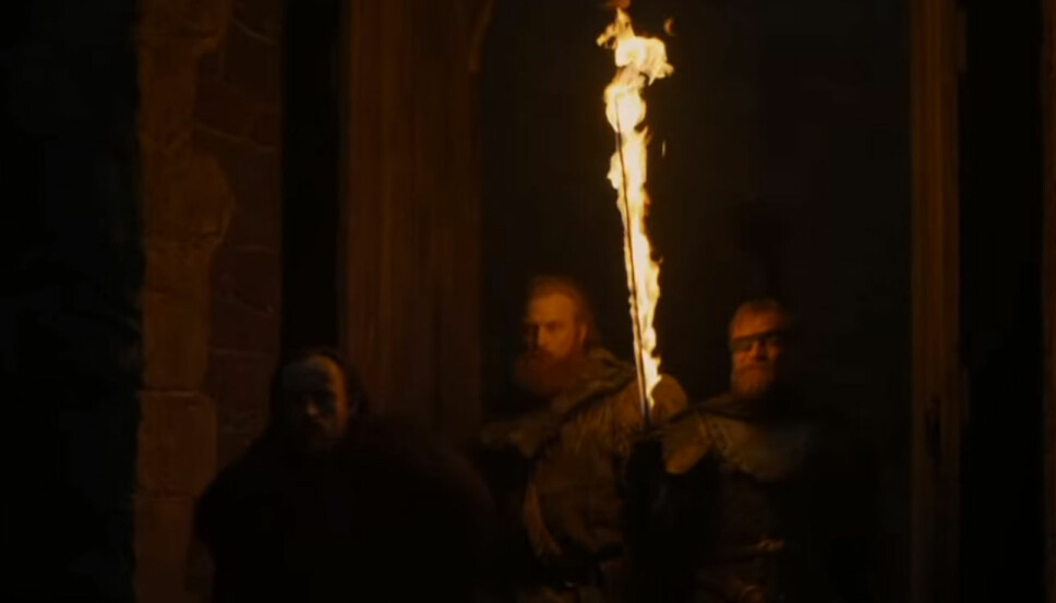 MED I TRAILEREN: Tormund Giantsbane og Beric Dondarrion i noen få sekunders video fra traileren. MED I TRAILEREN: Tormund Giantsbane og Beric Dondarrion i noen få sekunders video fra traileren.