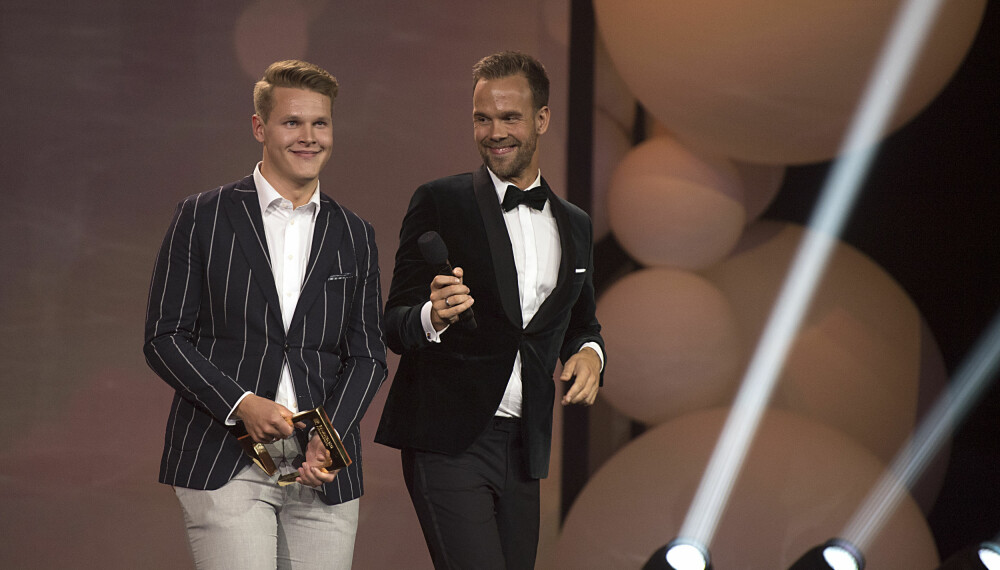 VINNERE AV PUBLIKUMSPRISEN: Vegard Harm og Morten Hegseth ble vinnerne av Her og Nås publikumspris under Gullruten 2019. VINNERE AV PUBLIKUMSPRISEN: Vegard Harm og Morten Hegseth ble vinnerne av Her og Nås publikumspris under Gullruten 2019.