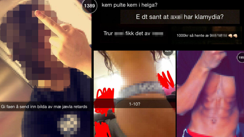 Snapchat norge nakenbilder.